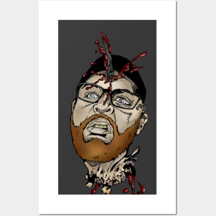 Kevin's severed head Posters and Art